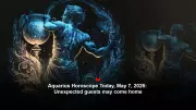Aquarius Daily Horoscope: May 7, 2026 - Strong Money Energy and Communication Luck
