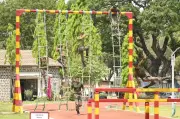 Army Institute Opens Synthetic Obstacle Course for All-Weather Training