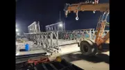 Bailey Bridge Construction Begins on Collapsed Vikramshila Setu in Bhagalpur