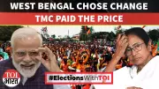 Bengal's Political Earthquake: BJP Nears 200 Seats as Trinamool Trails