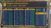 Bengaluru Airport's Quirky Flight Screens Amuse Passengers