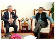 Canada High Commissioner Holds Defence Talks with India's Defence Secretary