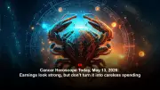 Cancer Horoscope: Luck and Money Flow, But Mind Stays Restless