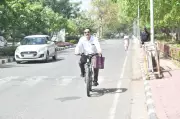 Chandigarh Employees Observe No Vehicle Day Following Governor's Appeal