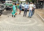 Chennai Commissioner Inspects Pedestrian Plaza, Amma Canteen, Parks