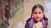 Class 1 Girl's Appeal to DM Uncle for Road Repair Goes Viral in UP