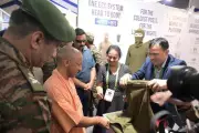 CM Yogi Adityanath Visits Defence Exhibition, Lauds Indian Innovations