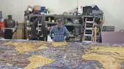 Colorado Grandpa Completes World's Largest 60,000-Piece Jigsaw Puzzle After 800 Hours