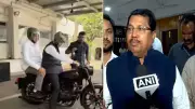 Congress leader questions Fadnavis' motorcycle ride legality, calls it stunt