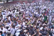 Congress workers clash with police in Jaipur over NEET paper leak protest