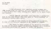 Declassified FBI Files Detail 1960s UFO Sightings and Small Suited Beings