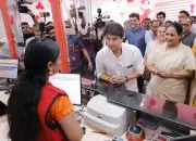 Delhi CM Rekha Gupta Inaugurates Redeveloped Jan Seva Connect Post Office