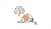 DH Cartoon: Returning to Daily Struggles After Elections