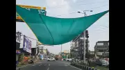 Dhanbad Installs Shade Nets at Traffic Signals to Beat Heat