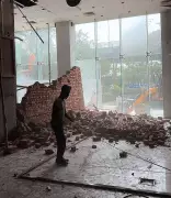 DTCP Demolishes Unauthorised Structures in Gurgaon Drive