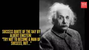 Einstein's Wisdom: Seek Value Over Success for a Fulfilling Life