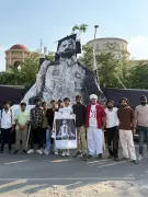 Fan spends 500 hours creating 345 sq ft Kohli portrait for a hug
