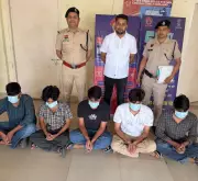 Faridabad Police Bust Sextortion Racket, 5 Arrested from Jaipur