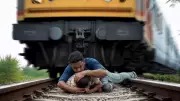 Father Jumps on Train Tracks to Save Baby in Bangladesh, Sparks Debate