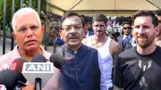 FIR Filed Against Ex-Minister, Former DGP Over Lionel Messi Kolkata Event Chaos