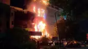 Fire at Gaur Biz Park in Indirapuram, Flat Damaged in Nearby Complex