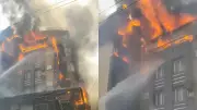 Fire Breaks Out at Hotel in Prayagraj, 12 Rescued, No Casualties