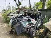 Four Dead in Meerut Car-Truck Collision on NH-9, Driver Dozed Off