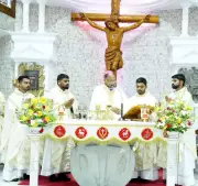 Four Discalced Carmelite Deacons Ordained as Priests in Mangaluru