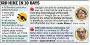 Fuel price hike forces Kolkata car owners to switch to public transport