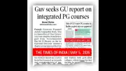Goa University Withdraws Integrated Master's Admissions After Govt Objection