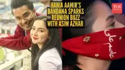 Hania Aamir Wears Asim Azhar's Name on Red Bandana, Sparks Reunion Rumors