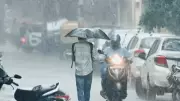 Heavy Rain Cools Delhi-NCR, Yellow Alert Issued for Sunday