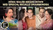 Hema Malini Gets Emotional Remembering Dharmendra at Mumbai Event