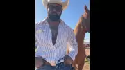Indian-American Cowboy Tesh Jennings Goes Viral Amid Hate Comments