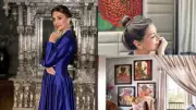 Inside Sonali Bendre's Home: Vintage Paintings, Silver Mandir, and Ornate Mirror Art