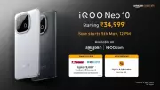 iQoo Neo 10 Gets New Alpine White and Asphalt Black Colour Variants