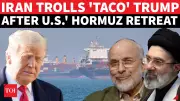 Iran Mocks Trump Over Hormuz Retreat: 'Trust Me BRO Failed'