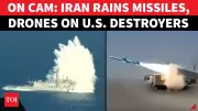 Iran Releases New Video Of US Warship Attack In Hormuz; 'Missiles, Drones Fired'