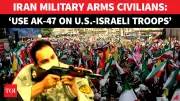 Iran's IRGC Trains Civilians in Weapons Use Amid US-Israel Tensions