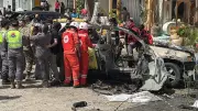 Israeli Airstrikes Kill Eight on Highway South of Beirut