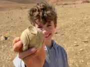 Israeli Boy Finds 1,700-Year-Old Roman Statuette in Ramon Crater