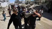 Israeli Strike Kills Boy and Five Police Officers in Gaza