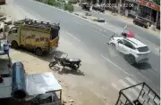 Jaipur Speeding Car Hits Couple on Motorcycle, Both Critically Injured