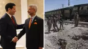 Jaishankar-Rubio Talks, Pakistan Train Blast, Russia Strikes: Top News