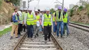 K-RIDE MD Inspects Kanaka Line Work Progress
