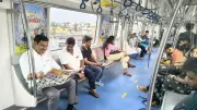 Karnataka BJP Chief B Y Vijayendra Takes Metro, Supports Modi's Fuel Call