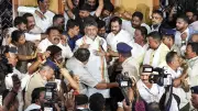 Karnataka CM-elect Shivakumar appeals against garlands, cites allergy