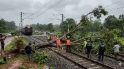 Karnataka Train Stalled After Uprooted Tree Falls on Track in Khanapur Taluk