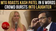 Kash Patel on the Spot Again? MTG's Savage Dig at FBI Boss Gets Laughs