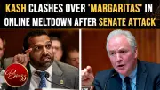 Kash Patel Posts Bar Receipt Fact Check After Senate Hearing Meltdown